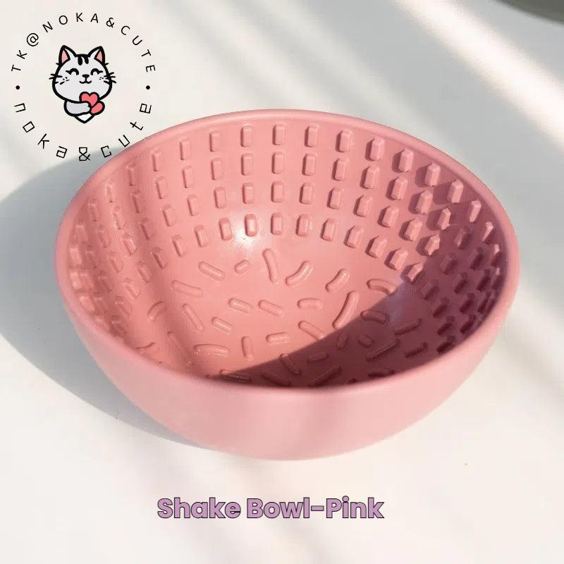 Small and medium-sized dog slow food bowl, silicone licking pad, licking plate, shaking bowl, pet cat puzzle, leakage, hidden food, rich toys - NoKa&AuroraStone