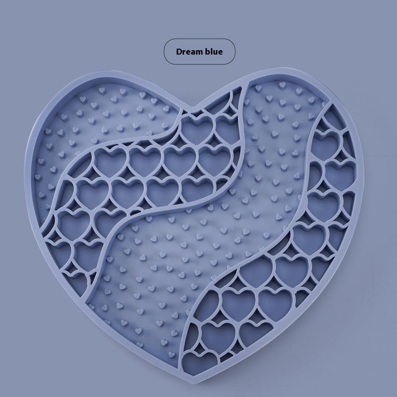 Sunray Slow Food Pad Lick Pad Pet Slow Food Bowl Love Slow Food Anti-choking Puzzle Hidden Food Plate Plump Toy - NoKa&AuroraStone