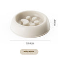 Dog Slow Food Bowl, Cat Bowl, Dog Food Bowl, Anti-knock over Pet Rice Bowl, Kitten, Puppy, Puppy Eating Slow Food Bowl - NoKa&AuroraStone