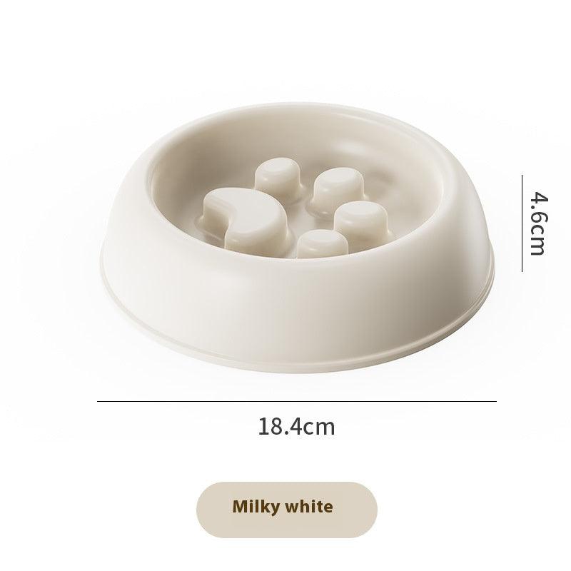 Dog Slow Food Bowl, Cat Bowl, Dog Food Bowl, Anti-knock over Pet Rice Bowl, Kitten, Puppy, Puppy Eating Slow Food Bowl - NoKa&AuroraStone