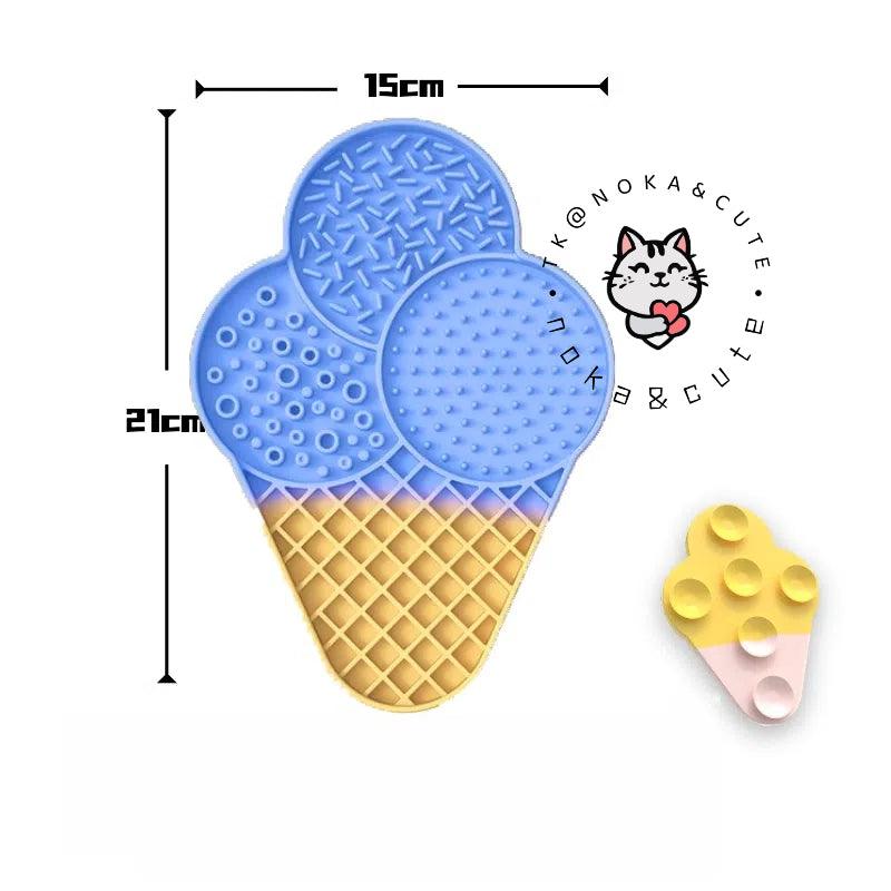 Small and medium-sized dog slow food bowl, silicone licking pad, licking plate, shaking bowl, pet cat puzzle, leakage, hidden food, rich toys - NoKa&AuroraStone
