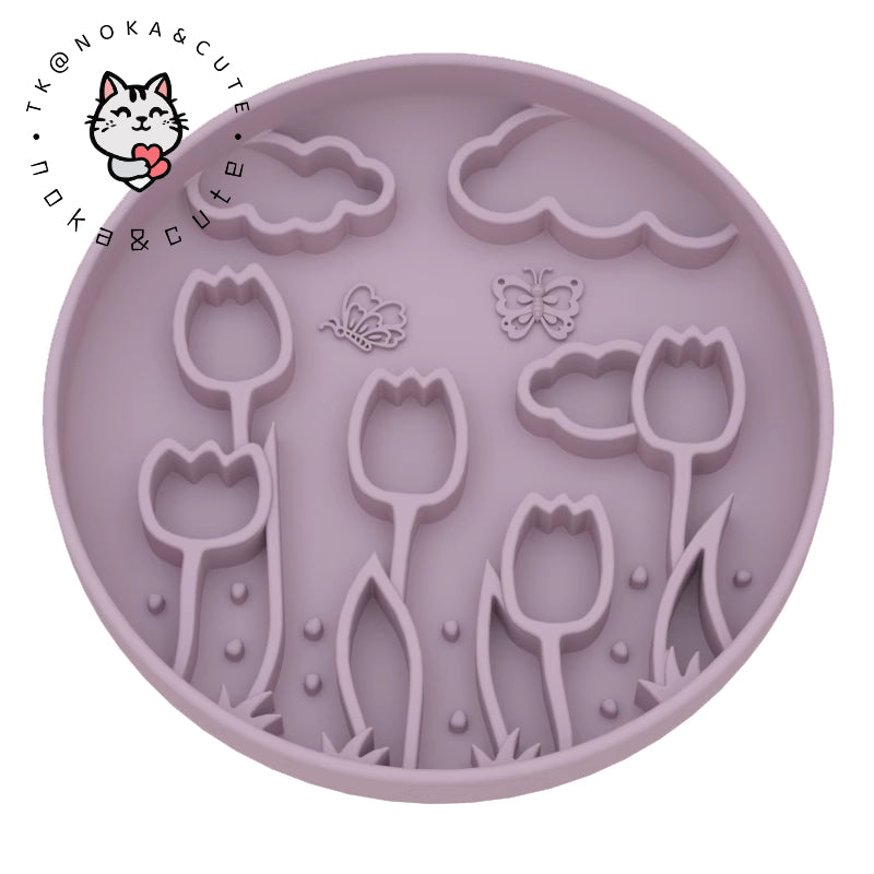 Small and medium-sized dog slow food bowl, silicone licking pad, licking plate, shaking bowl, pet cat puzzle, leakage, hidden food, rich toys