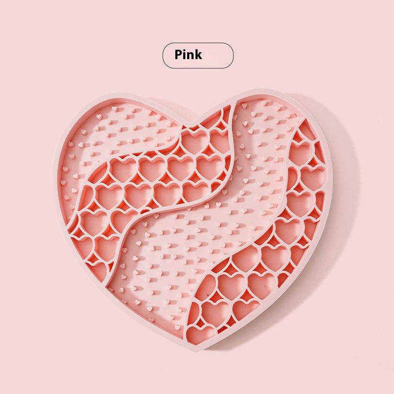 Sunray Slow Food Pad Lick Pad Pet Slow Food Bowl Love Slow Food Anti-choking Puzzle Hidden Food Plate Plump Toy - NoKa&AuroraStone