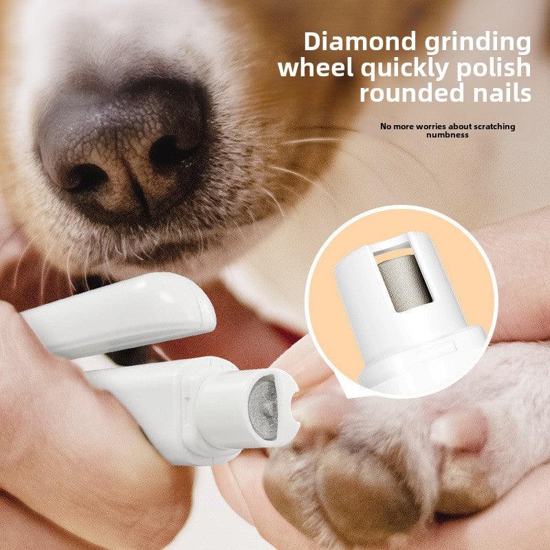 Pet nail clippers lamp cat and dog manicure multifunctional bass universal nail grinder home toe nail clippers - NoKa&AuroraStone