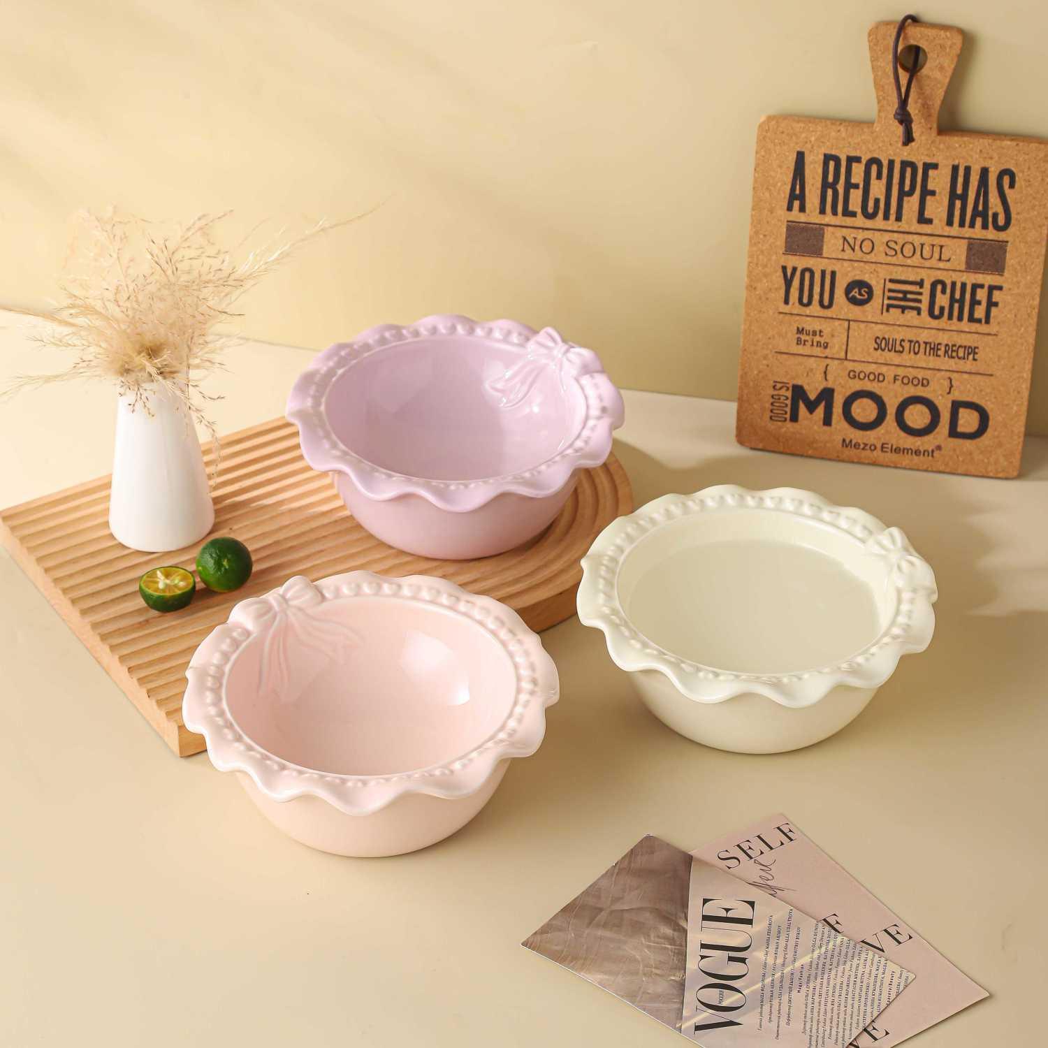 Cat Bowl Ceramic Love Pet Bowl Cat Bowl Cat Rice Bowl Cute Cat Food Bowl Drinking Bowl Anti-knock Height - NoKa&AuroraStone