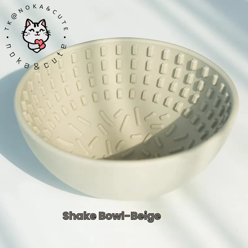 Small and medium-sized dog slow food bowl, silicone licking pad, licking plate, shaking bowl, pet cat puzzle, leakage, hidden food, rich toys