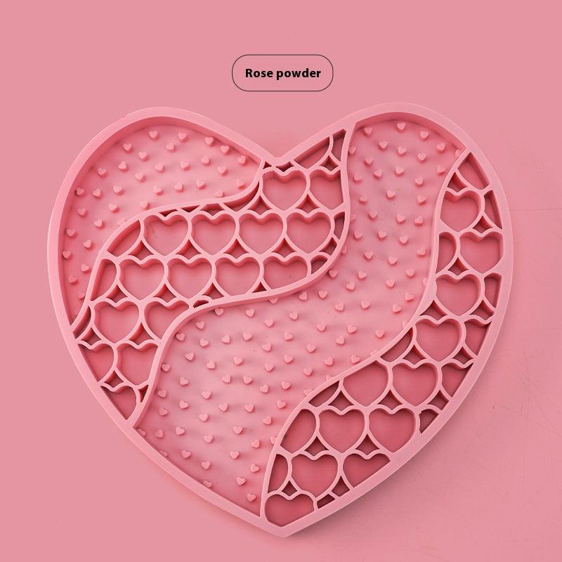 Sunray Slow Food Pad Lick Pad Pet Slow Food Bowl Love Slow Food Anti-choking Puzzle Hidden Food Plate Plump Toy - NoKa&AuroraStone