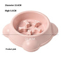 Dog Slow Food Bowl, Cat Bowl, Dog Food Bowl, Anti-knock over Pet Rice Bowl, Kitten, Puppy, Puppy Eating Slow Food Bowl - NoKa&AuroraStone