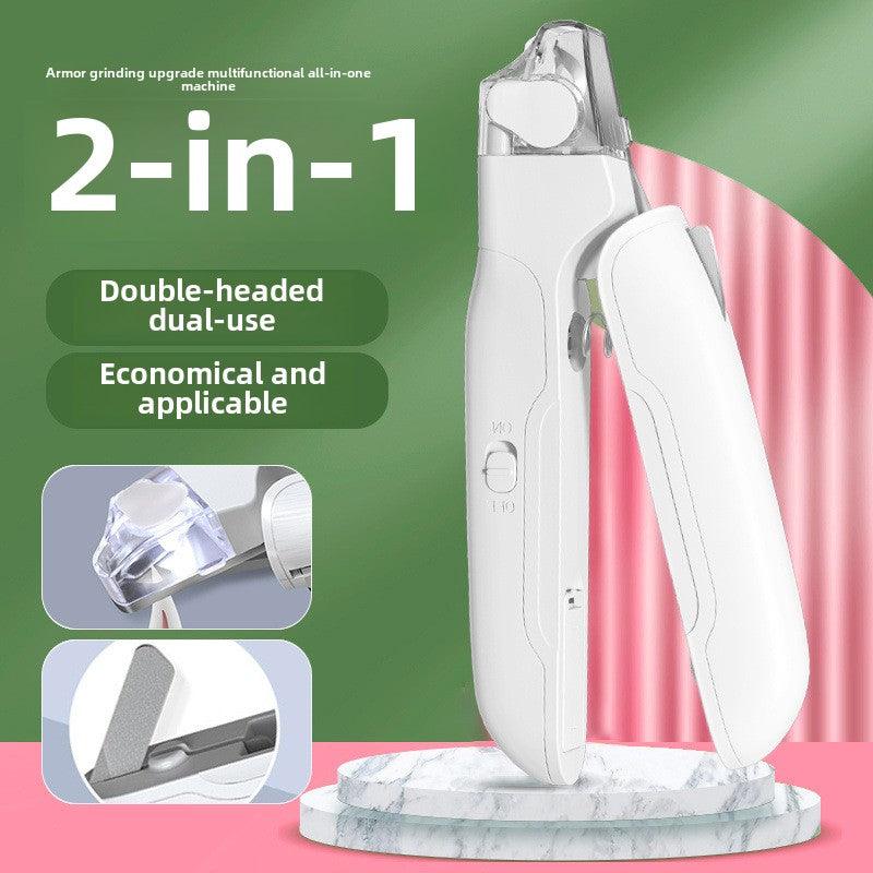 Pet nail clippers lamp cat and dog manicure multifunctional bass universal nail grinder home toe nail clippers - NoKa&AuroraStone