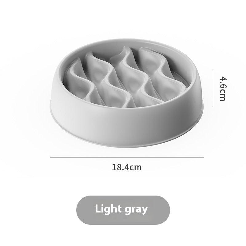 Dog Slow Food Bowl, Cat Bowl, Dog Food Bowl, Anti-knock over Pet Rice Bowl, Kitten, Puppy, Puppy Eating Slow Food Bowl - NoKa&AuroraStone