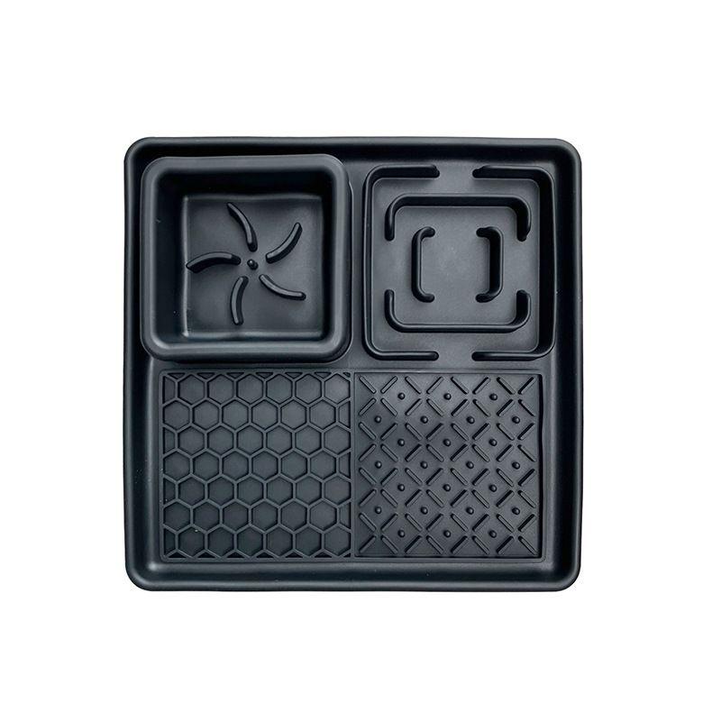 Pet Slow Feeder Mat, Licking Mat, Suitable for Cats and Dogs, Silicone Material, Dishwasher Safe - NoKa&AuroraStone