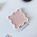 Dopamine cartoon cute ceramic pet canned food licking plate anti choking dog food basin anti black chin cat slow food plate - NoKa&AuroraStone