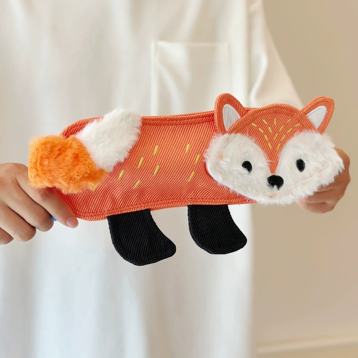 Durable Chew Squeaky Dog Toy – Interactive Bite-Resistant Play Toy with Food Pocket & Fetch Design