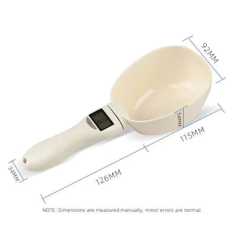 Pet Food Measuring Spoon Scale