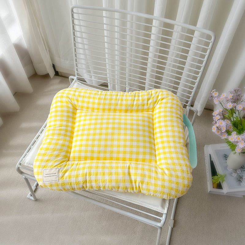 Pet Sleeping Mat for Small & Medium Pets｜Soft Bed Pad for Cats and Dogs