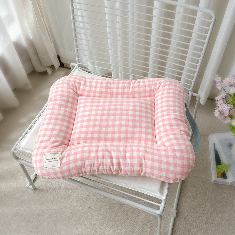 Pet Sleeping Mat for Small & Medium Pets｜Soft Bed Pad for Cats and Dogs