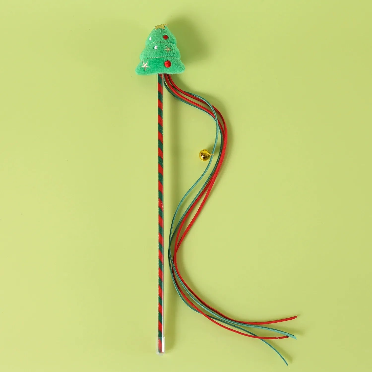Christmas Cat Teaser Wand