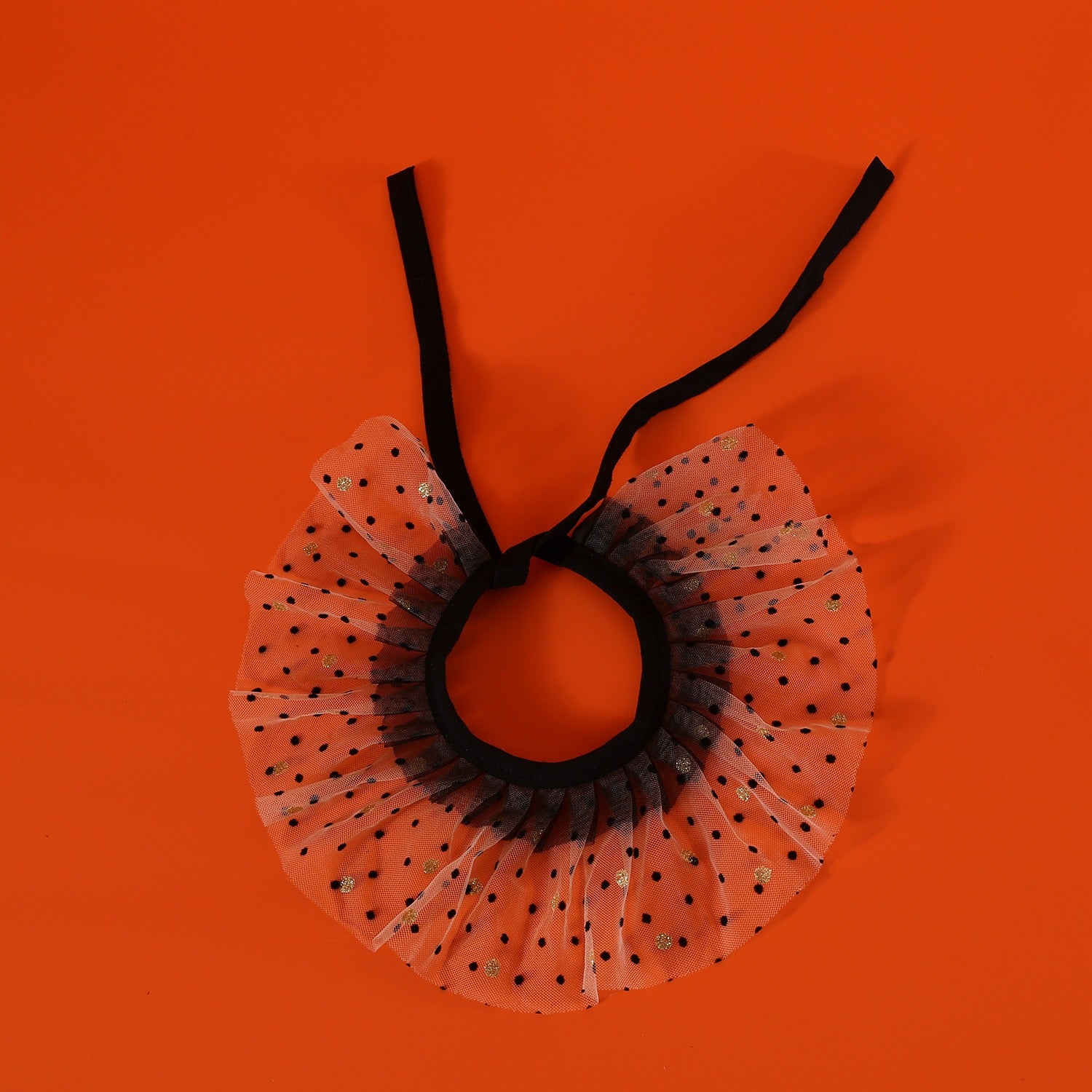 Halloween Pet Accessory for Cats & Dogs – /Pumpkin Headpiece Fits 5.5–44 lbs