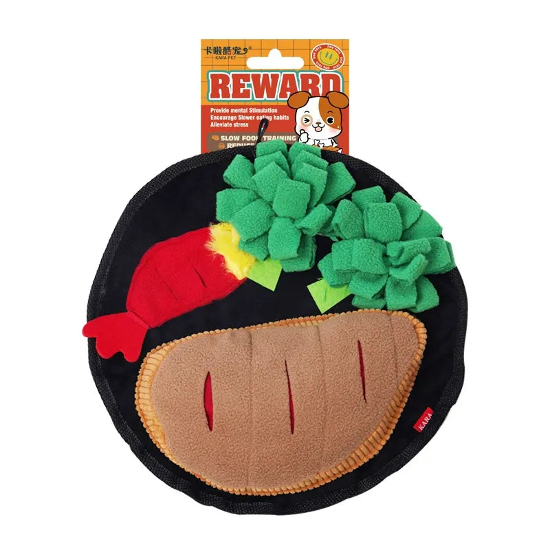 Pet Snuffle Mat – Nose Work Training  Mental Stimulation & Foraging Play