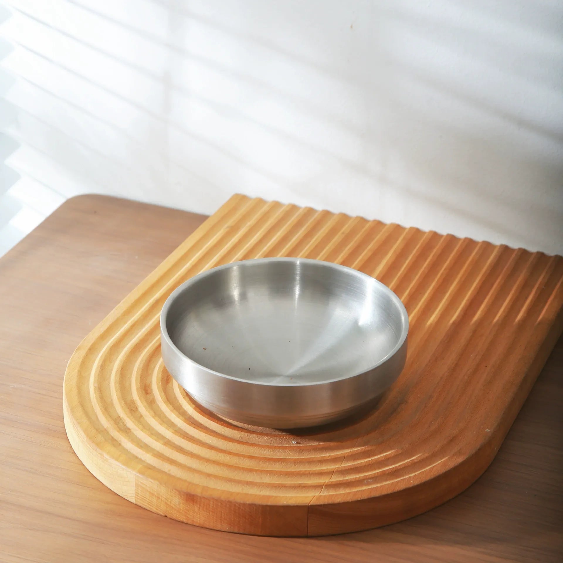 High-Stand Stainless Steel Dog & Cat Bowl set – Split Removable Pet Feeding Dish