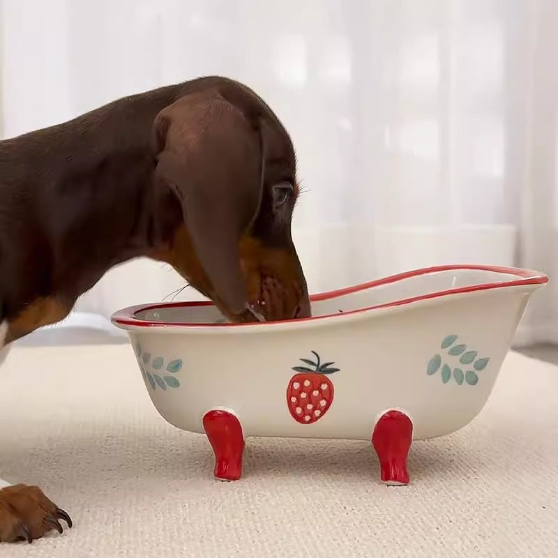 Ceramic Pet Bowl