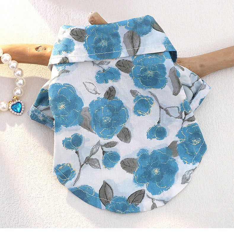 New Summer Sun-Proof Pet Shirt – Lightweight, Breathable UV Protection for Small Dogs & Cats