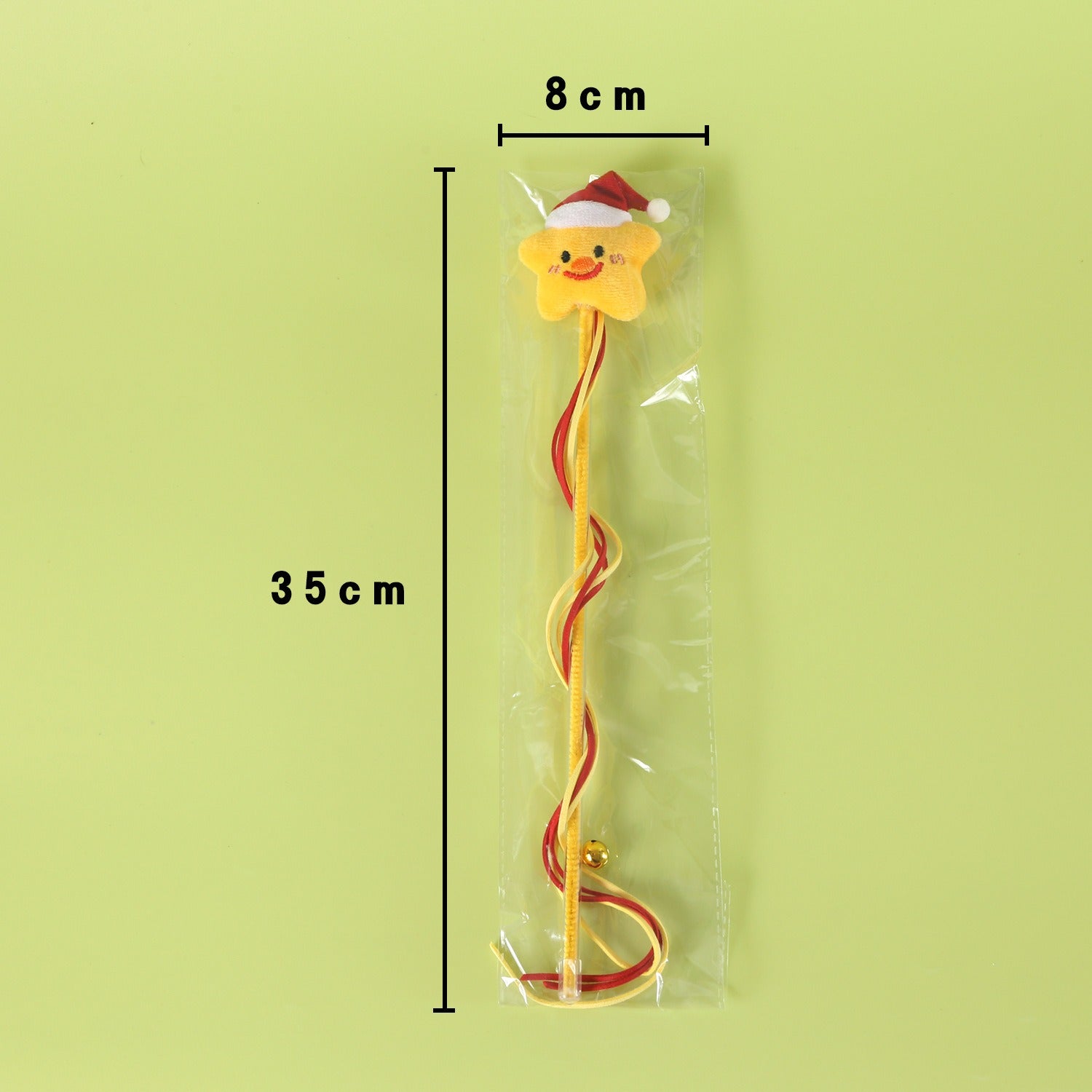 Christmas Cat Teaser Wand