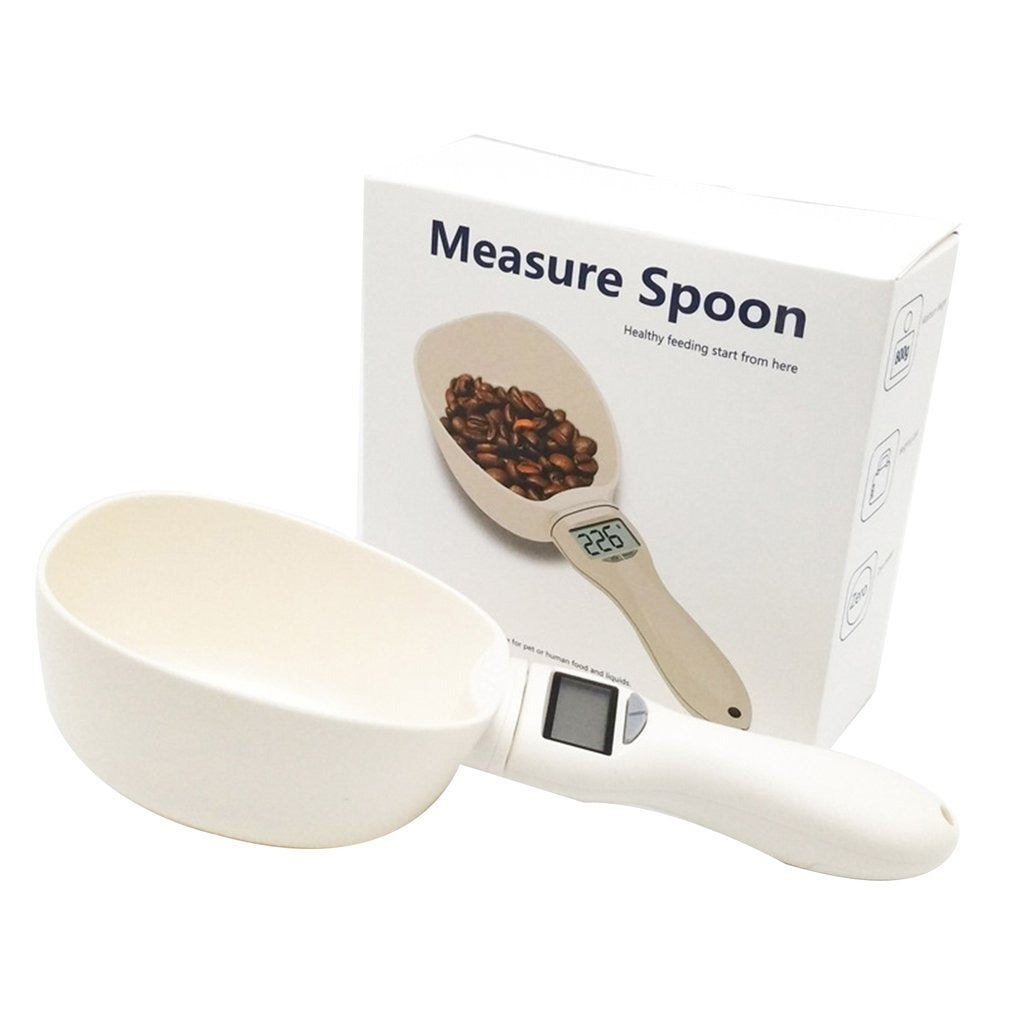 Pet Food Measuring Spoon Scale