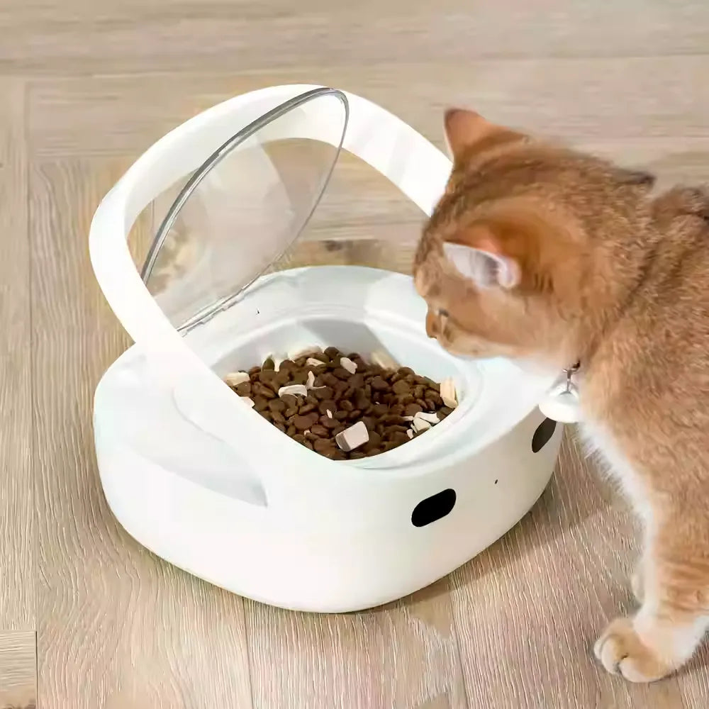 Smart Infrared Pet Feeder – Automatic Sensor-Controlled Food Dispenser