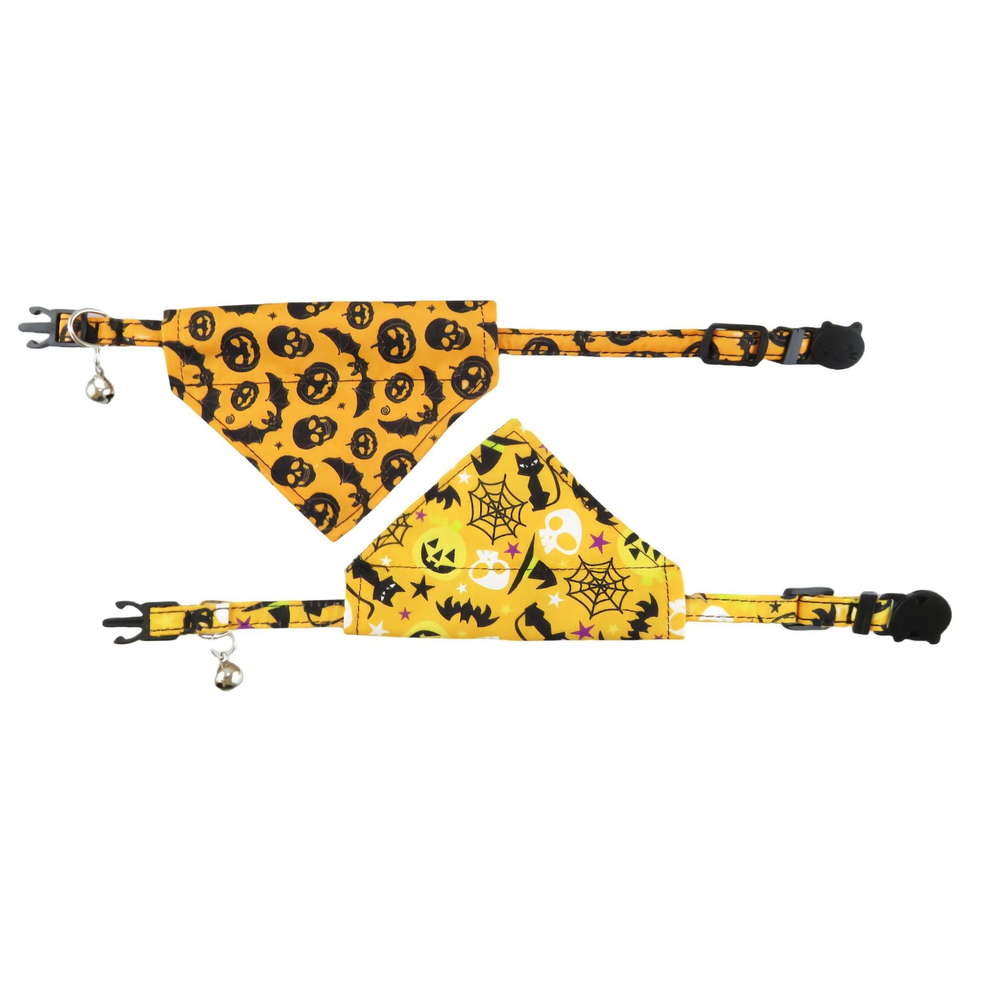 Halloween Pet Collar for Small Dogs & Cats – Festive, Adjustable, Comfortable