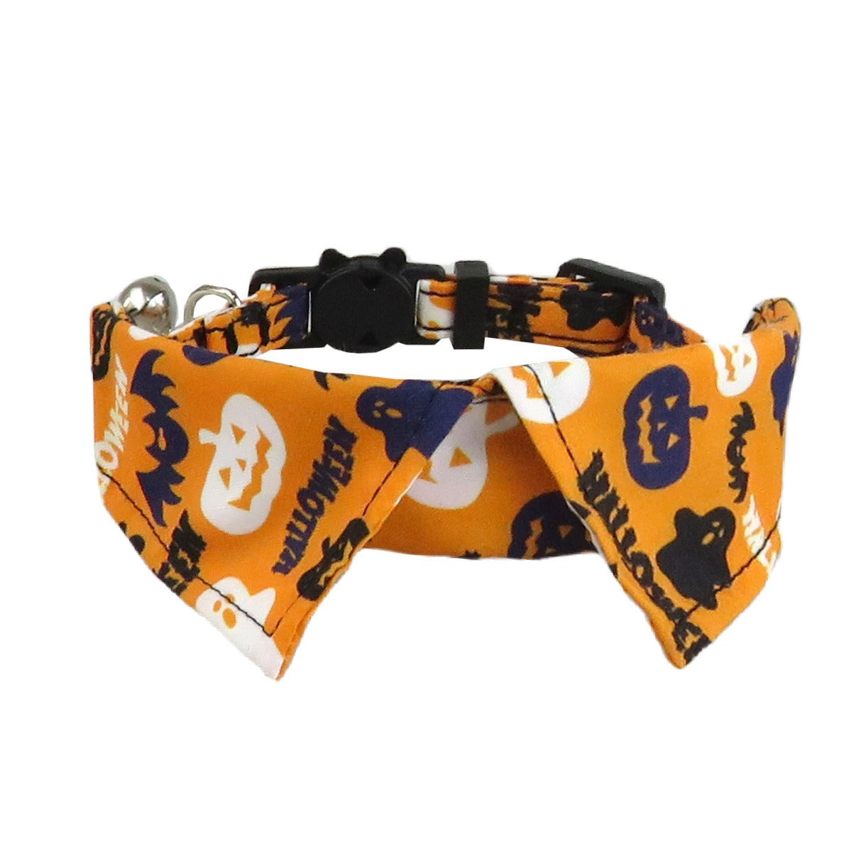 Halloween Pet Collar for Small Dogs & Cats – Festive, Adjustable, Comfortable