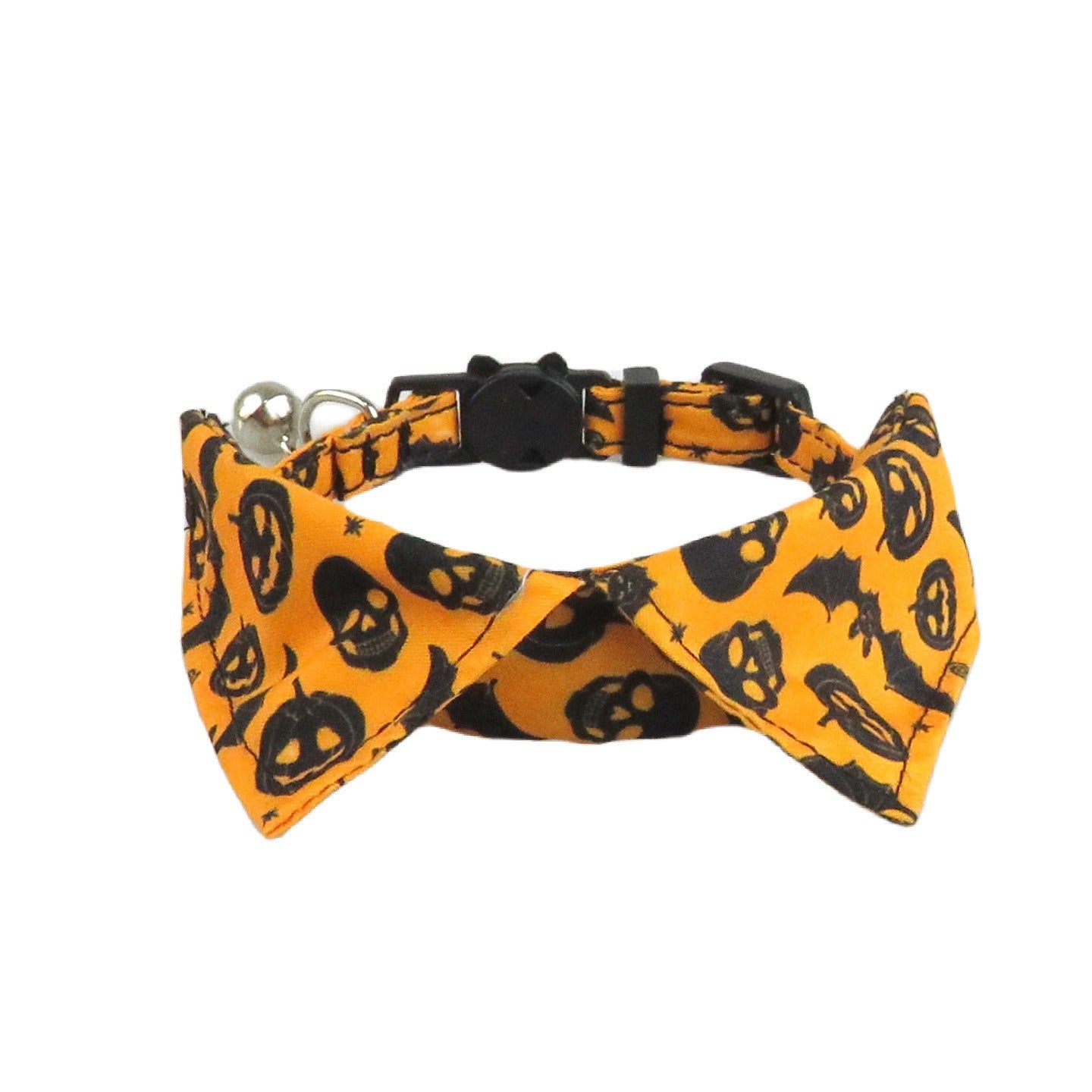 Halloween Pet Collar for Small Dogs & Cats – Festive, Adjustable, Comfortable