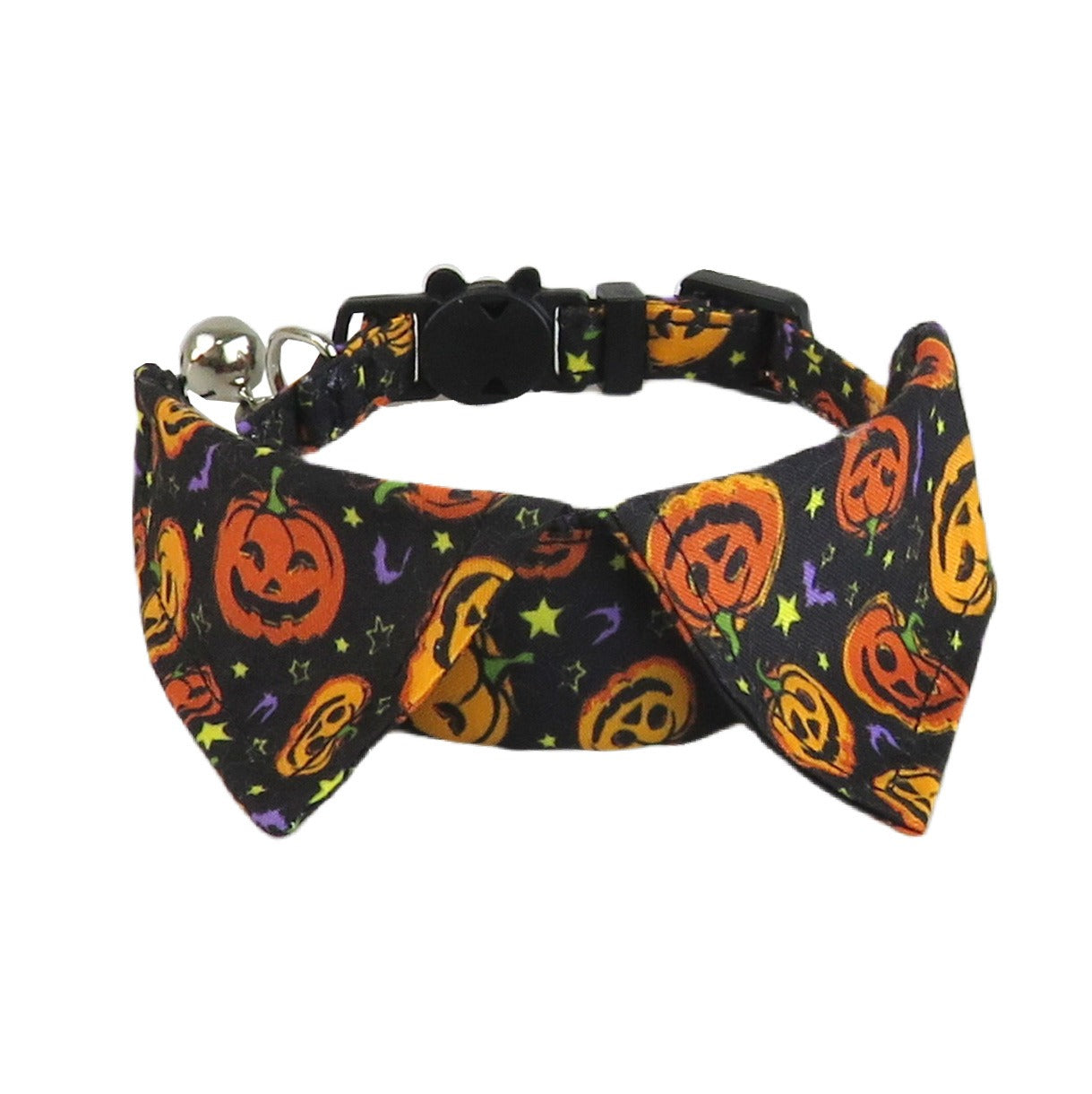 Halloween Pet Collar for Small Dogs & Cats – Festive, Adjustable, Comfortable