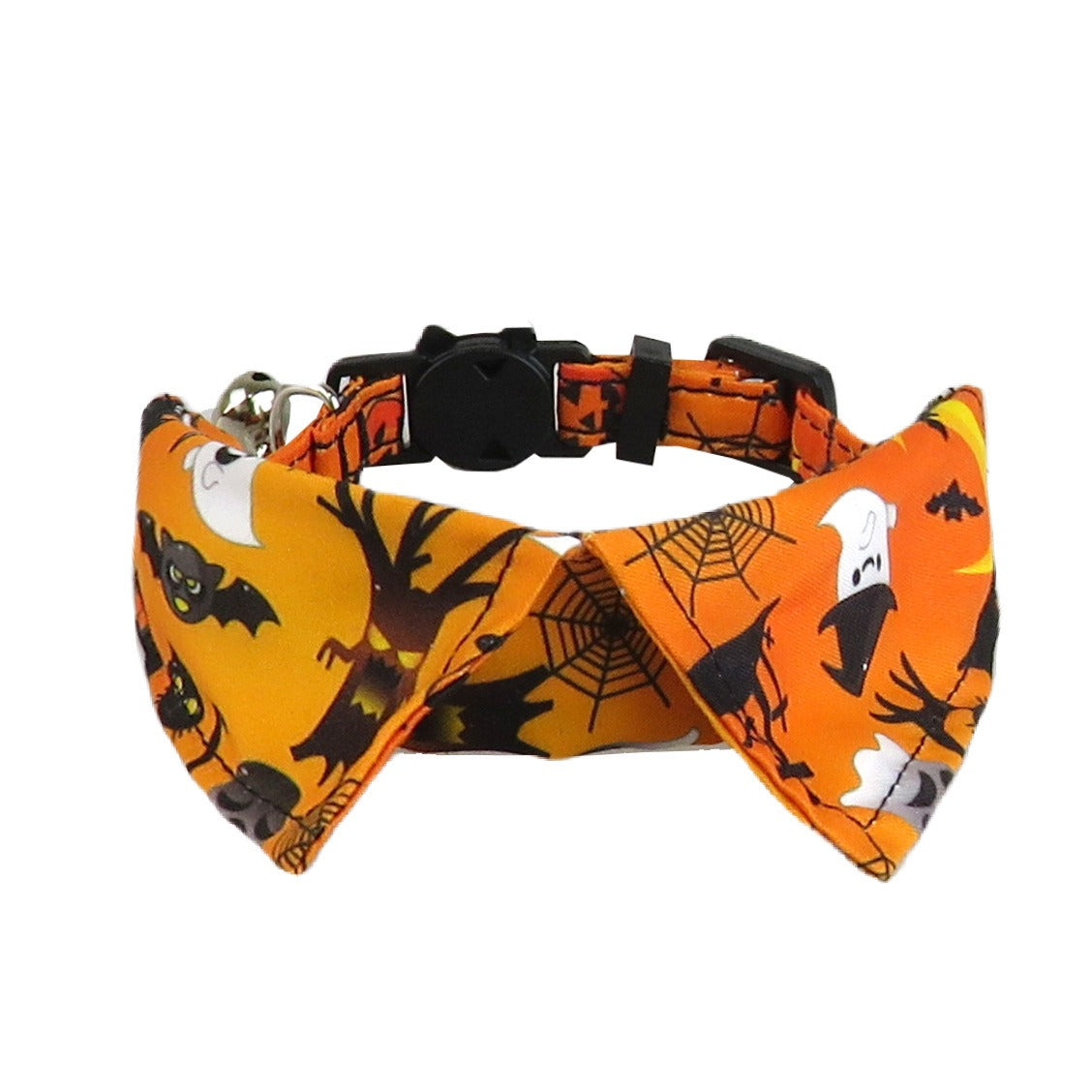 Halloween Pet Collar for Small Dogs & Cats – Festive, Adjustable, Comfortable