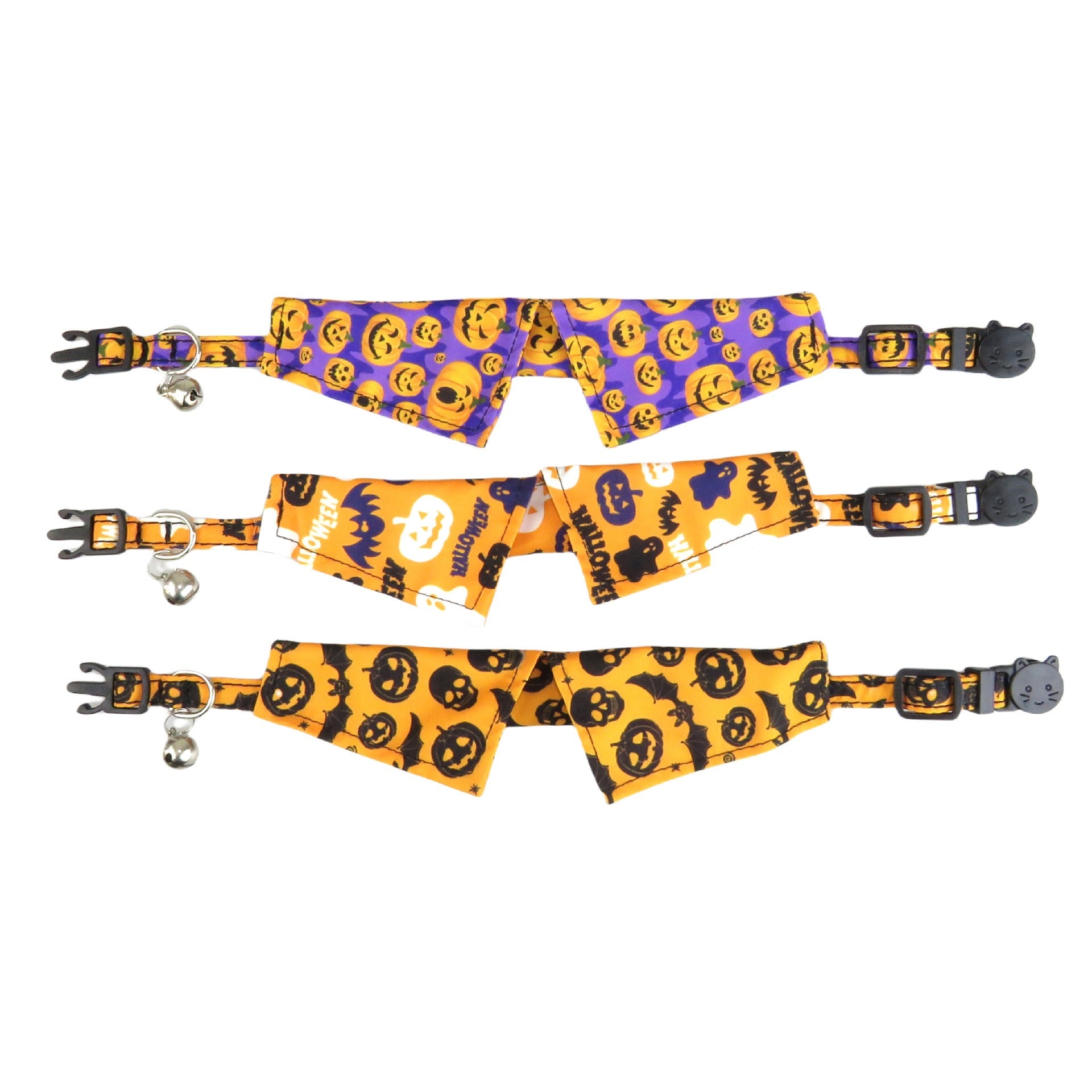 Halloween Pet Collar for Small Dogs & Cats – Festive, Adjustable, Comfortable