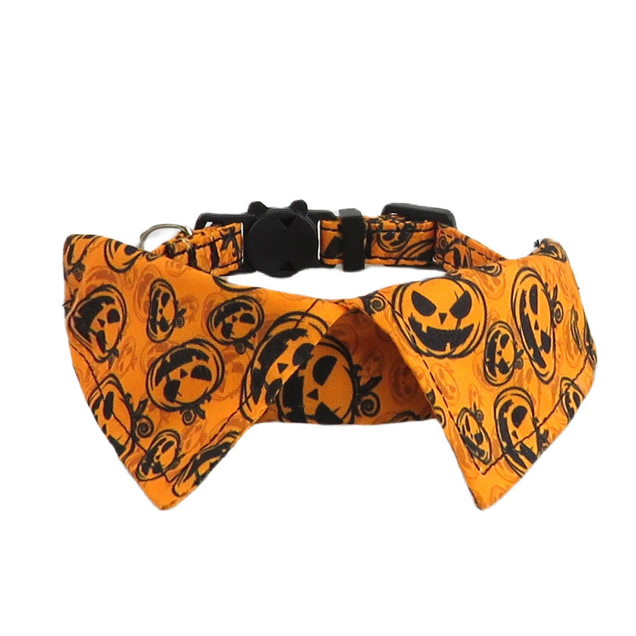 Halloween Pet Collar for Small Dogs & Cats – Festive, Adjustable, Comfortable