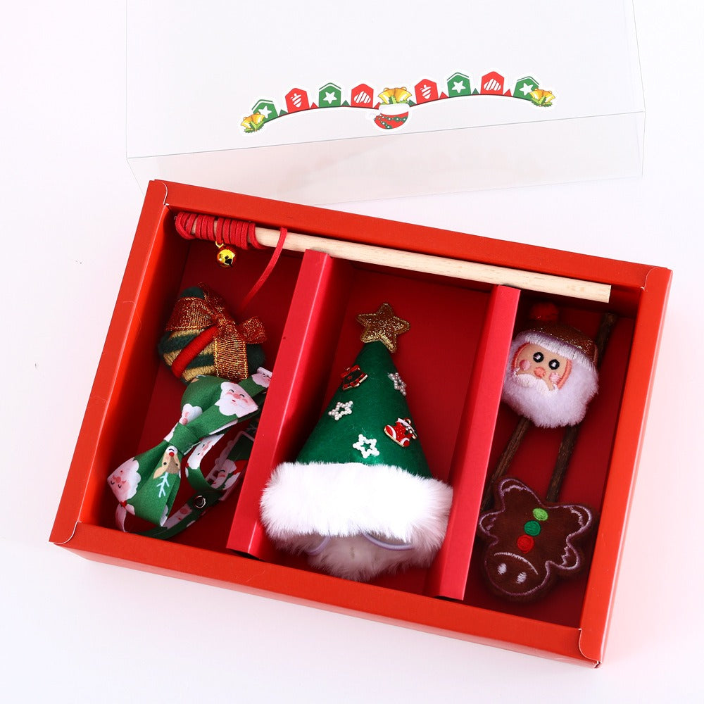 Christmas Catnip Toy Gift Set 4pcs