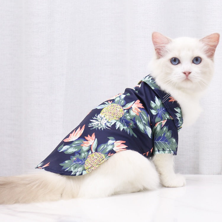 SummerPet Shirt – Lightweight Shirt for Small-largeDogs & Cats  2.2-80 lbs