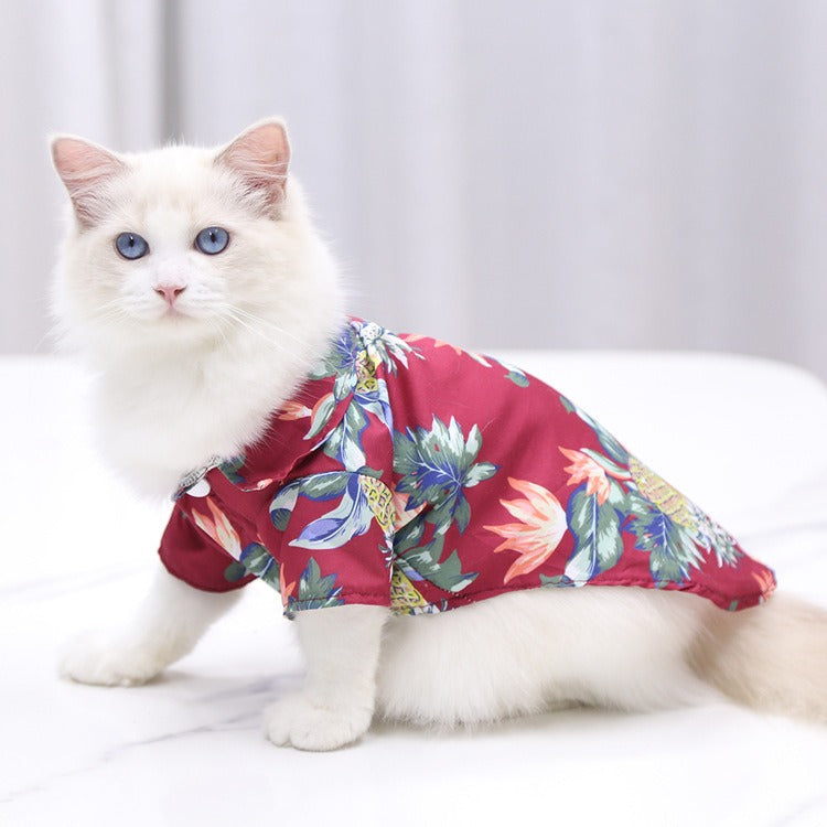 SummerPet Shirt – Lightweight Shirt for Small-largeDogs & Cats  2.2-80 lbs