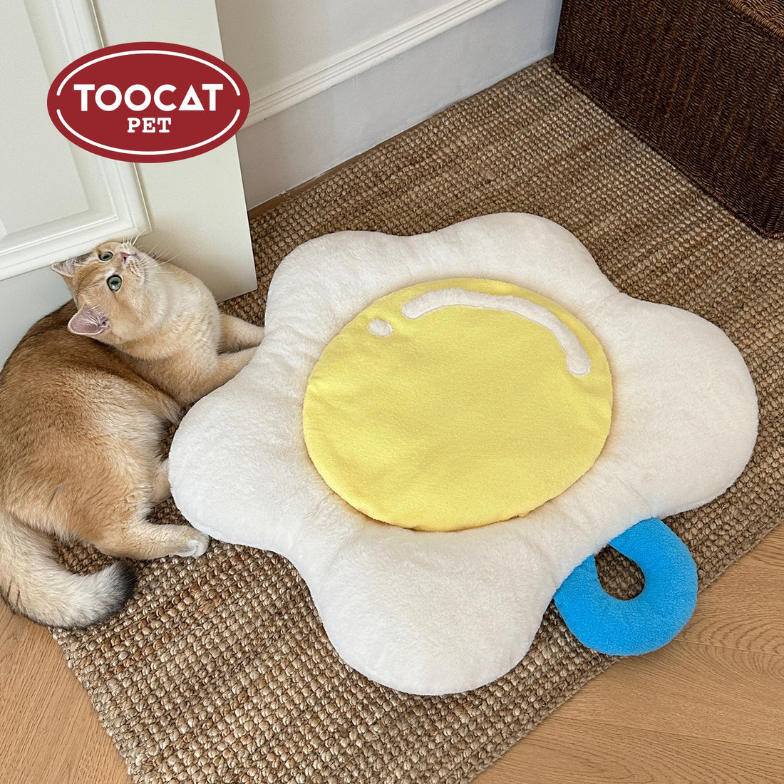 All-Season Cat Bed｜Soft & Removable Design for Easy Cleaning – Also for Small Dogs