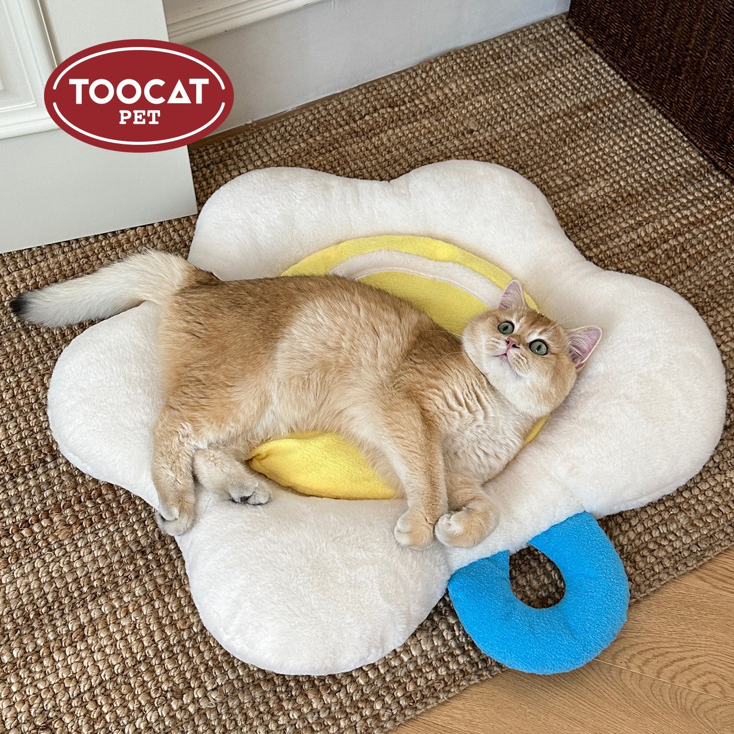 All-Season Cat Bed｜Soft & Removable Design for Easy Cleaning – Also for Small Dogs