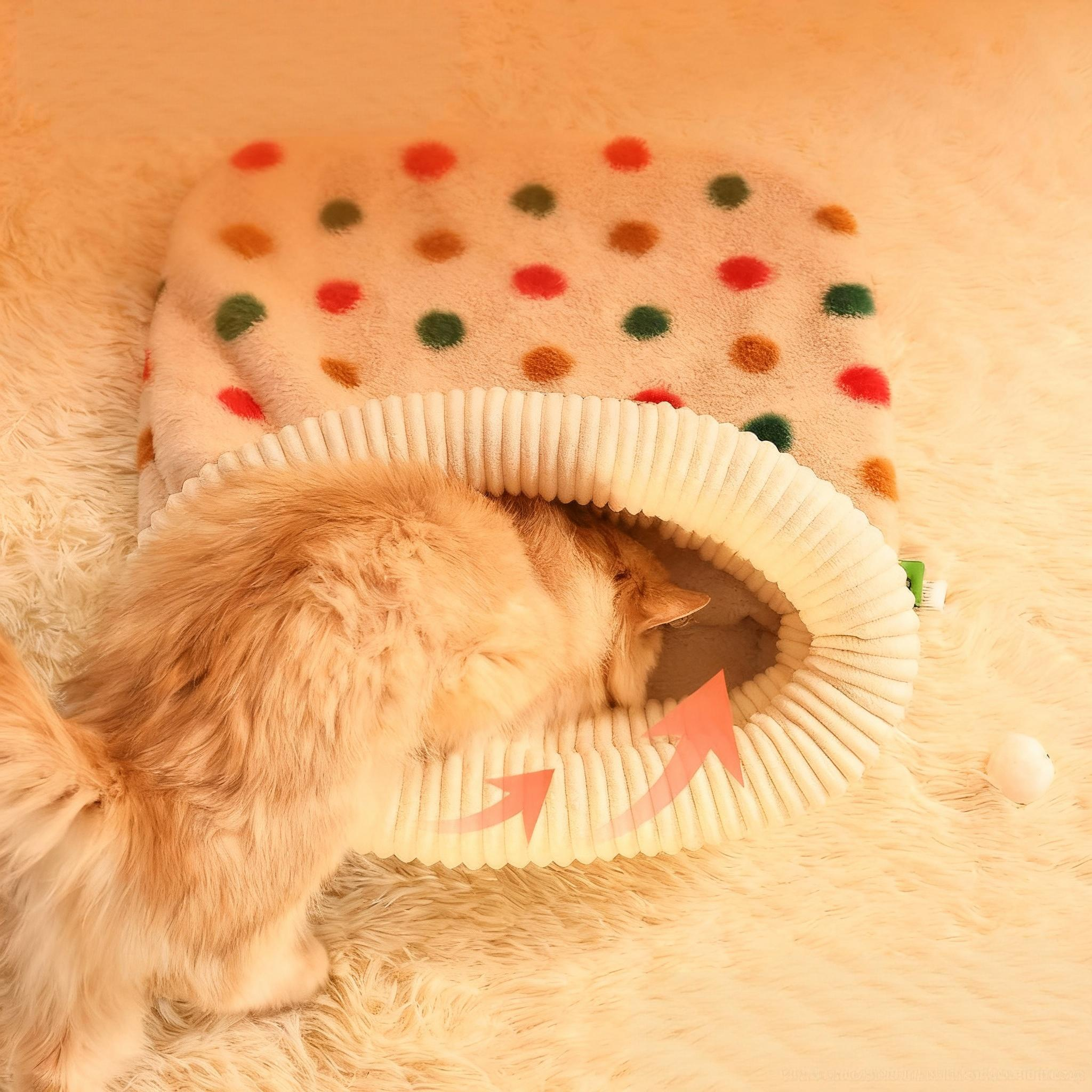 Thickened Warm Pet Sleeping Bag Bed for Cats & Small Dogs