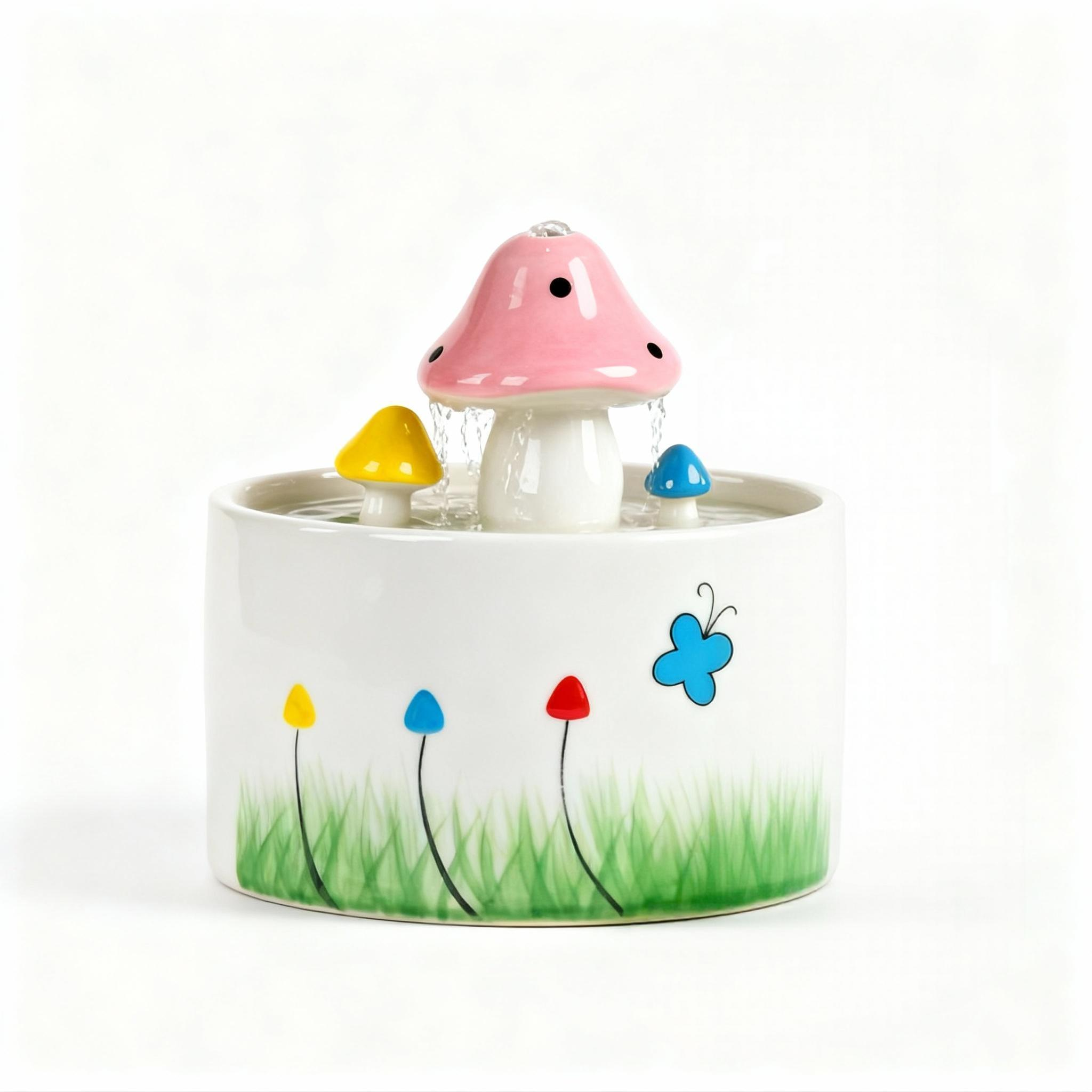 Ceramic Automatic Cat&small dog Water Fountain