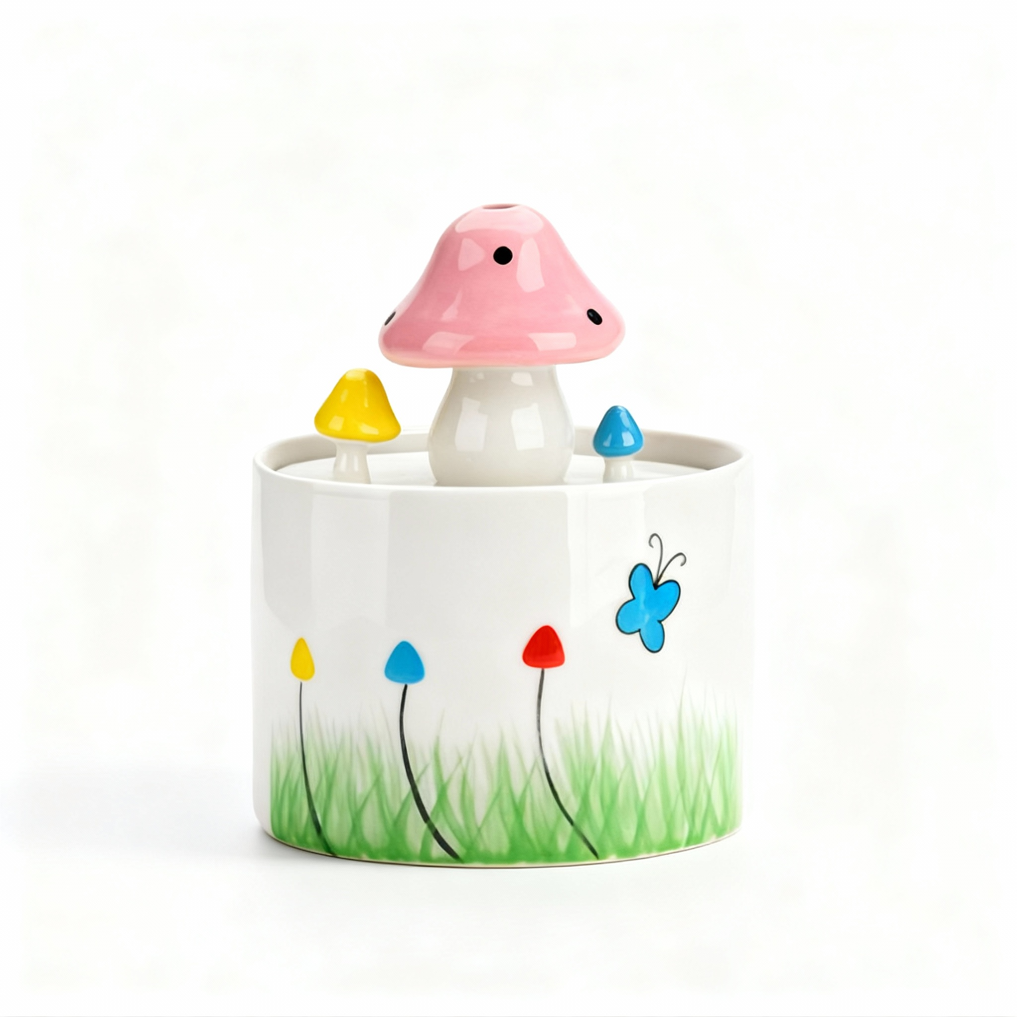 Ceramic Automatic Cat&small dog Water Fountain