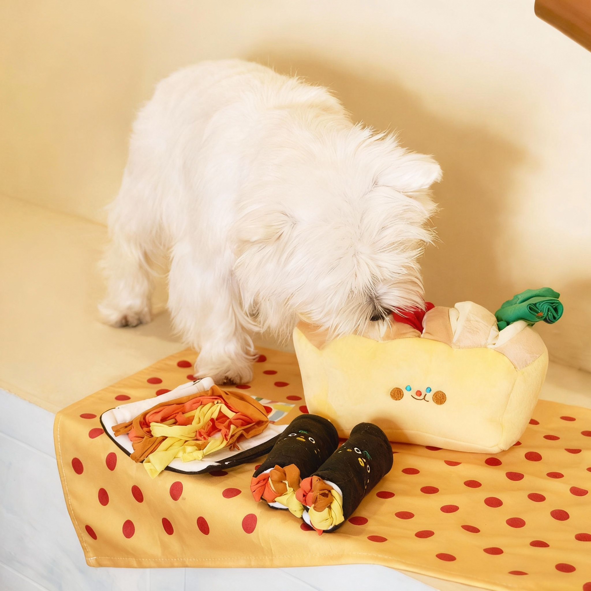 Plush Treat-Hiding Toy: The Perfect Blend of Cuteness and Interaction cat&dog