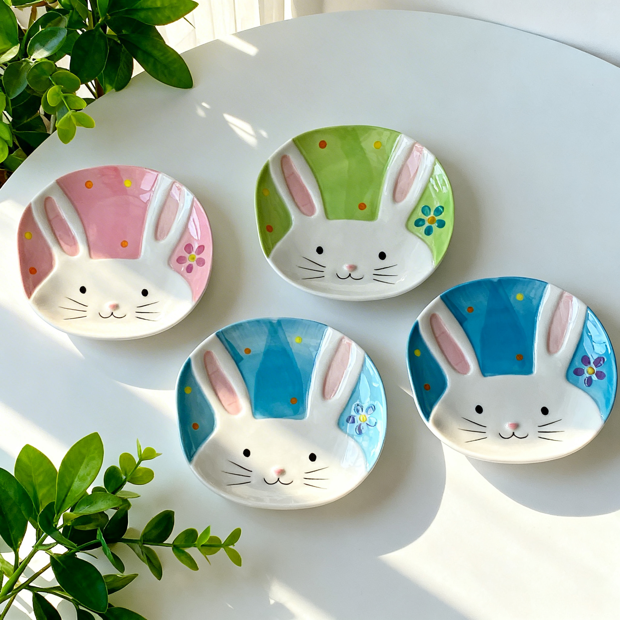 6-Inch Ceramic Cat Plate