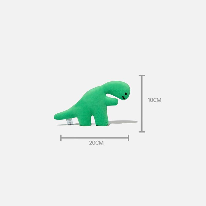 Soft Dinosaur Squeaky Toy – Chewable Plush Pet Toy for Small & Medium Dogs